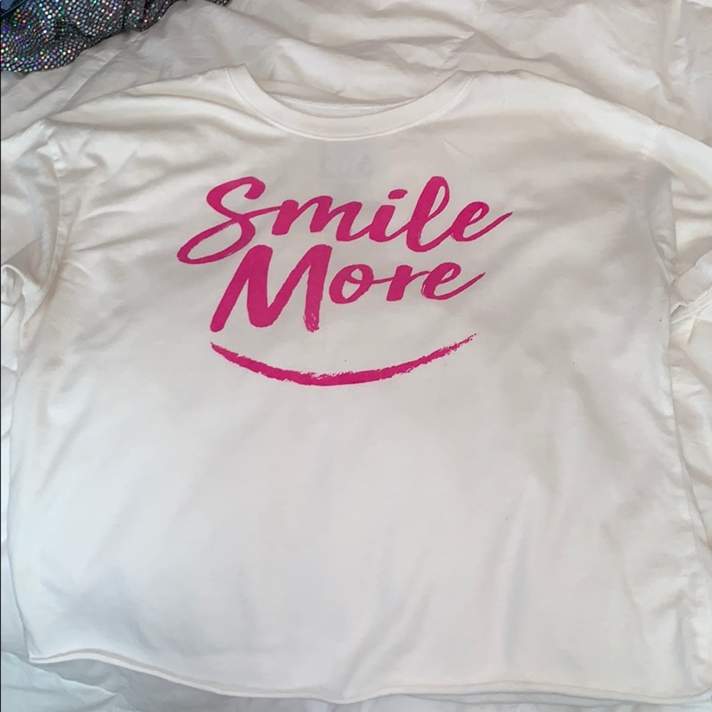 Modern Lux white crop top. Size XS